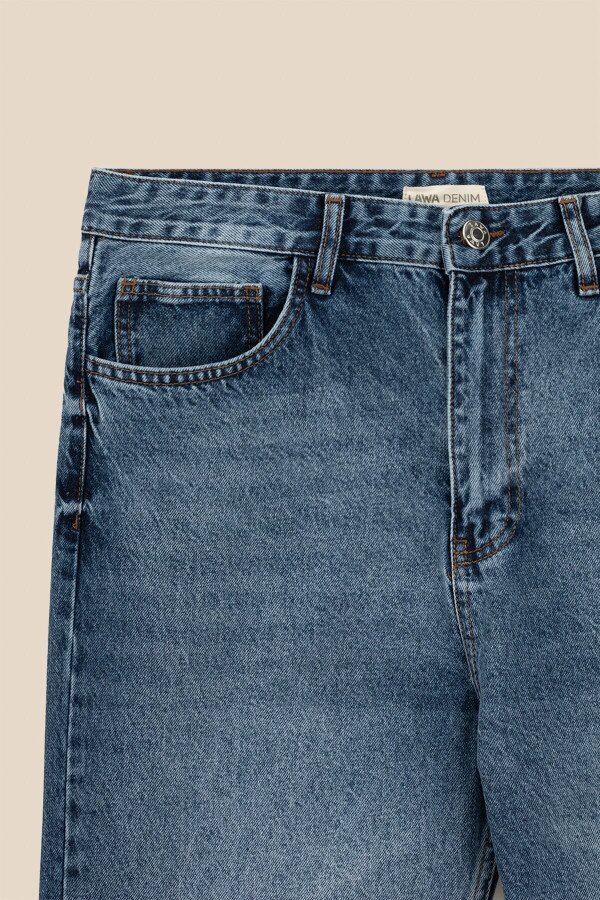 Джинси Slim Fit чоловічі LAWA MBC02364 33 Блакитний shop (2000999137303)  Фото №5