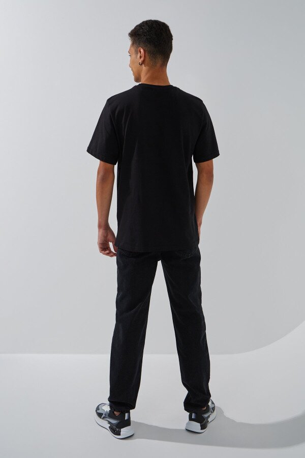 Джинси Slim Fit чоловічі LAWA MBC02364 30 Чорний shop (2000999137419)  Фото №2