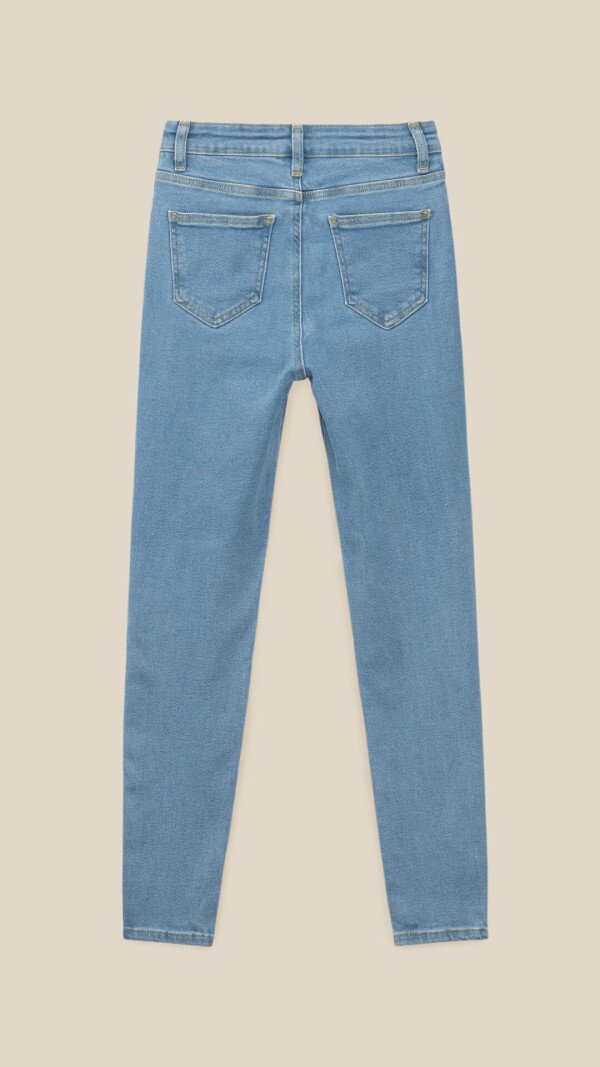 Джинси Slim Fit жіночі LAWA WBC02413 38 Світло-синій shop (2000999394270)  Фото №4
