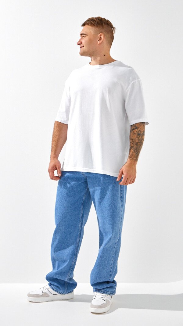 Джинси Baggy fit чоловічі LAWA MTC02306 30 Синій shop (2000999141447)  Фото №1