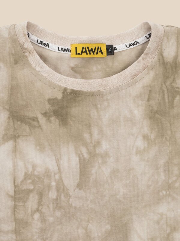 Футболка однотонна чоловіча LAWA K-MBC02335 M Бежевий shop (2000999628832)  Фото №1