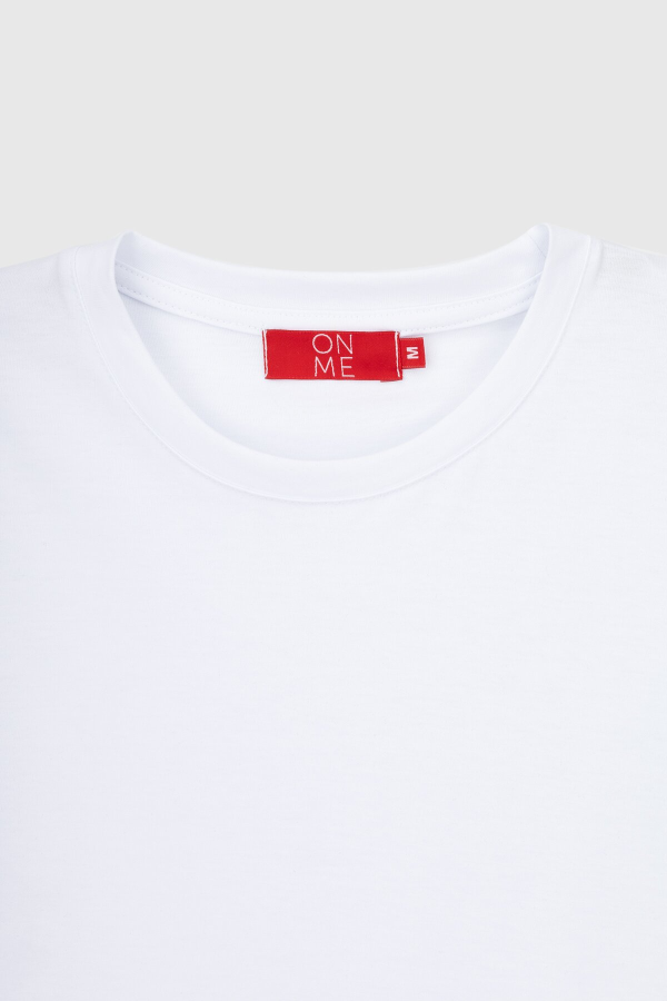 Футболка однотонна чоловіча LAWA MBC02302 S Білий shop (2000989932246)  Фото №2