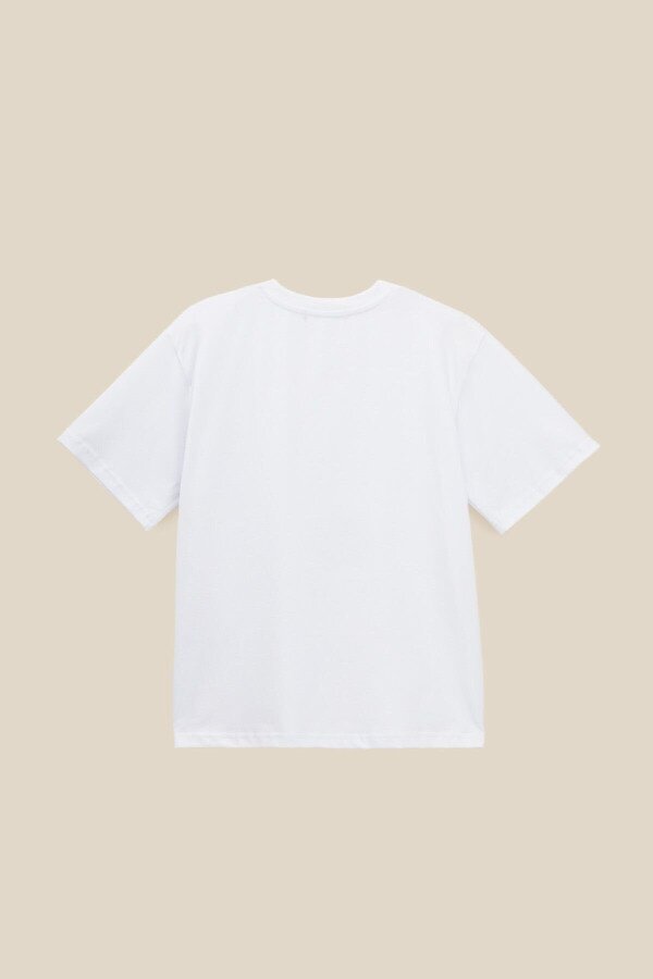 Футболка однотонна для хлопчика LAWA BBC02307 134 см Білий shop (2000991001978)  Фото №6