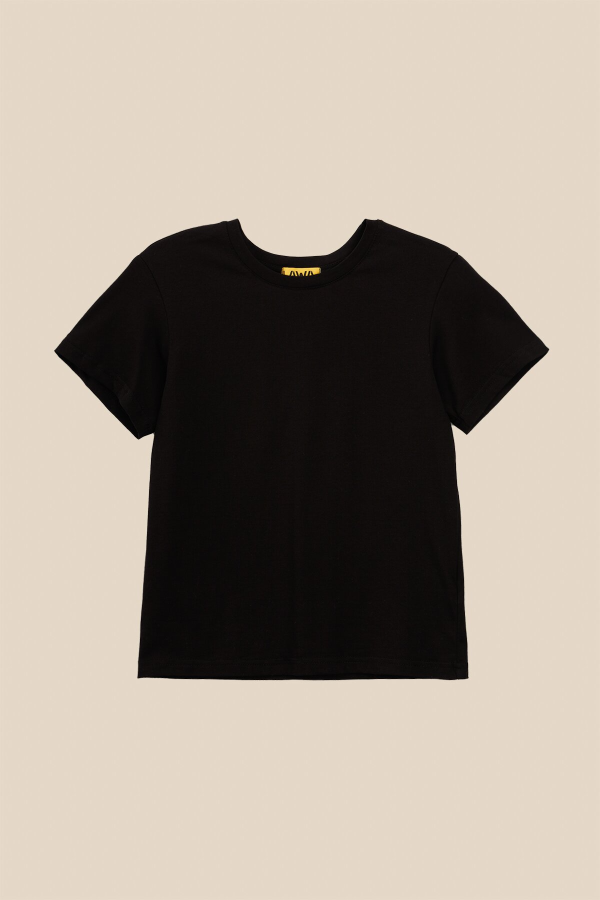 Футболка однотонна унісекс LAWA KBC02303 164 см Чорний shop (2000999169595)  Фото №9