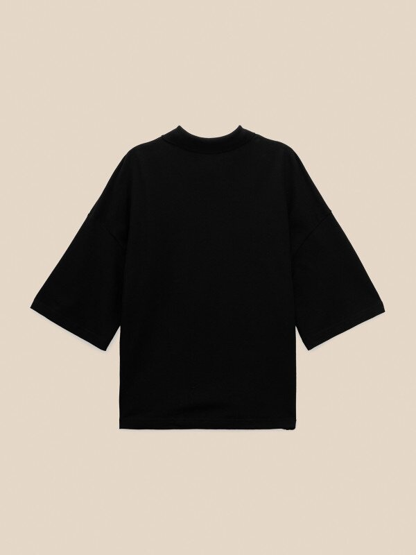 Футболка-поло з принтом чоловіча LAWA E-MT02301 S Чорний shop (2000999653506)  Фото №3