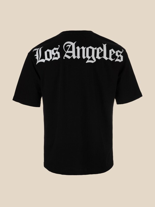Футболка з принтом Los Angeles чоловіча LAWA P-MB02303 XL Чорний shop (2000990565686)  Фото №2
