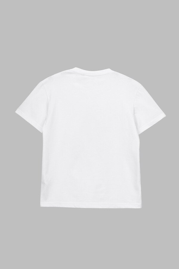 Футболка з принтом жіноча LAWA P-WB02358 XS Білий shop (2000990531865)  Фото №7