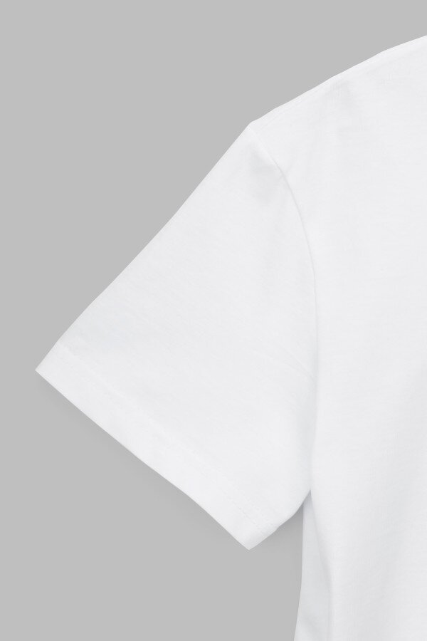 Футболка з принтом жіноча LAWA P-WB02358 XS Білий shop (2000990531865)  Фото №8