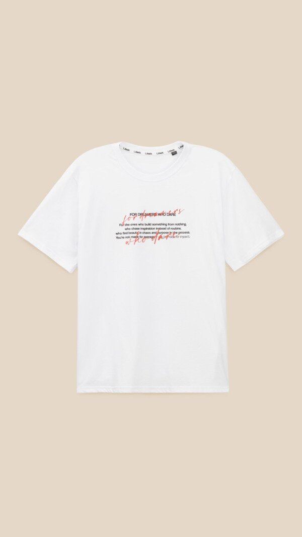 Футболка з принтом чоловіча LAWA P-MB02357 3XL Білий shop (2000999509469)  Фото №0