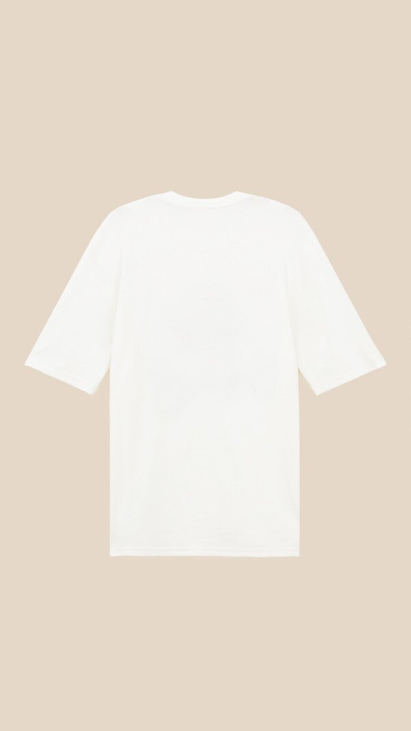 Футболка з принтом чоловіча LAWA P-MB02359 L Молочний shop (2000999456879)  Фото №2