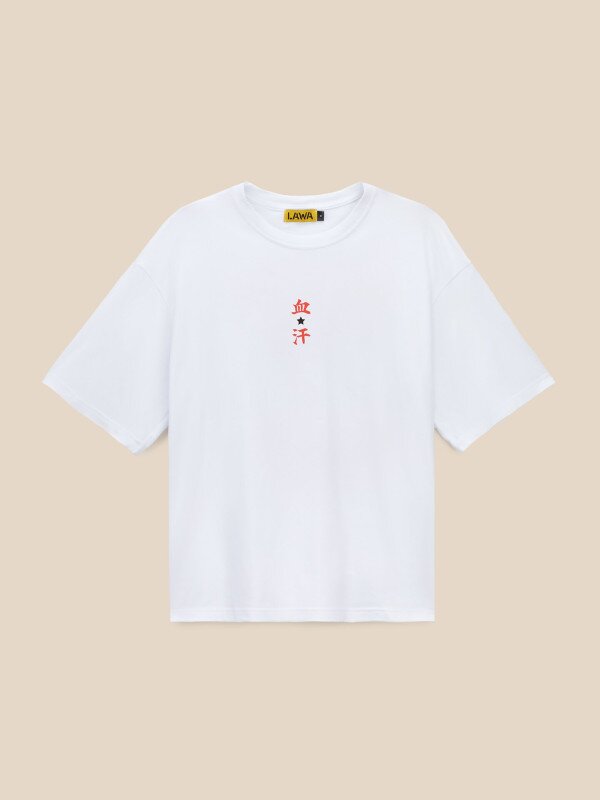 Футболка з принтом чоловіча LAWA P-MB02385 S Білий shop (2000999664670)  Фото №1