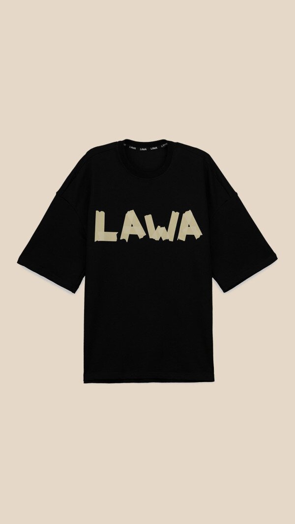 Футболка з принтом чоловіча LAWA P-MT02303 S Чорний shop (2000999170393)  Фото №6