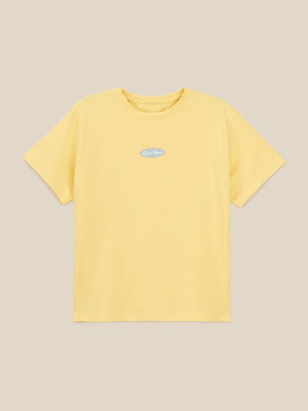 Футболка з принтом для дiвчинки LAWA P-GB02357 146 см Масляний shop (2000999638381)  Фото №0