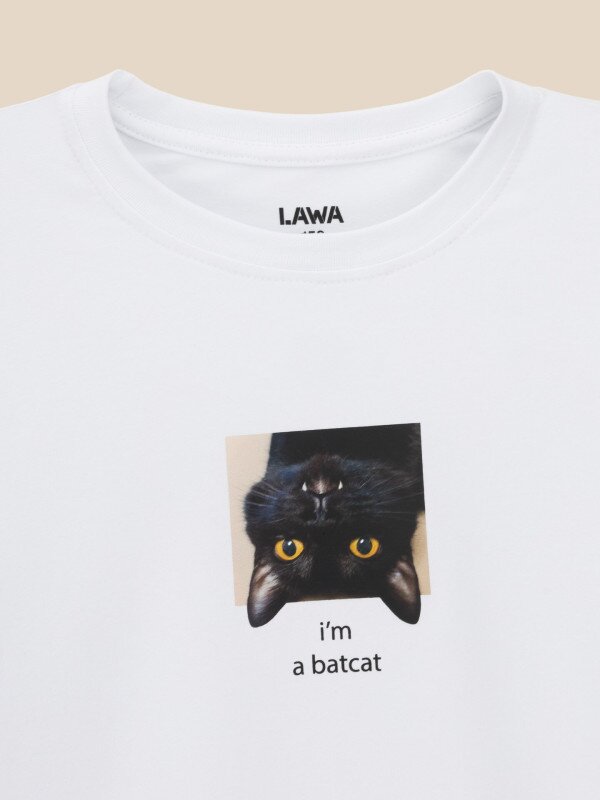 Футболка з принтом для хлопчика LAWA P-BB02347 140 см Білий shop (2000999629730)  Фото №5