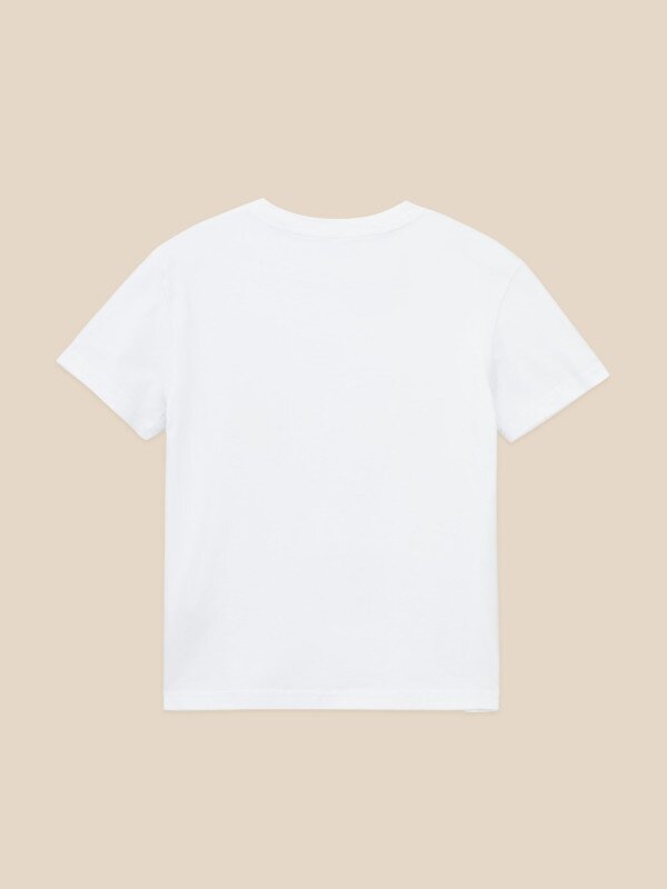 Футболка з принтом жіноча LAWA P-WB02420 M Білий shop (2000999618239)  Фото №2