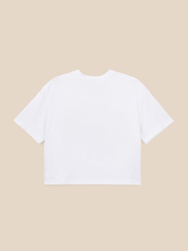 Футболка з принтом жіноча  LAWA P-WB02421 M  Білий shop (2000999615924)  Фото №2