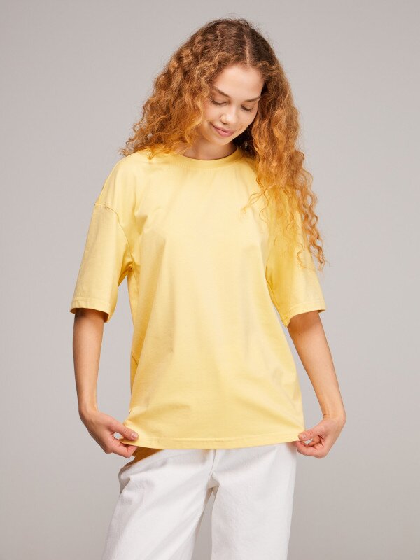 Футболка з принтом жіноча LAWA P-WB02427 XS Масляний shop (2000999655401)  Фото №1