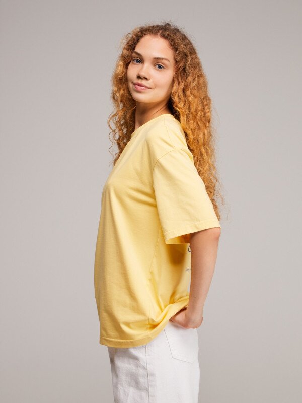 Футболка з принтом жіноча LAWA P-WB02427 XS Масляний shop (2000999655401)  Фото №3
