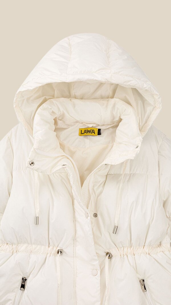 Куртка для дівчинки LAWA GBC02354 146 см Молочний shop (2888000021700)  Фото №9