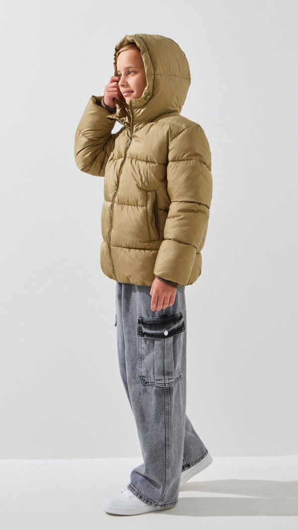 Куртка для хлопчика LAWA BBC02341 134 см Оливковий shop (2888000021816)  Фото №5