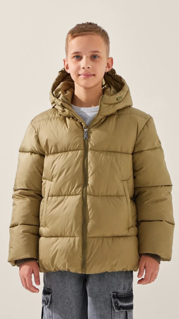 Куртка для хлопчика LAWA BBC02341 152 см Оливковий shop (2888000021953)  Фото №0