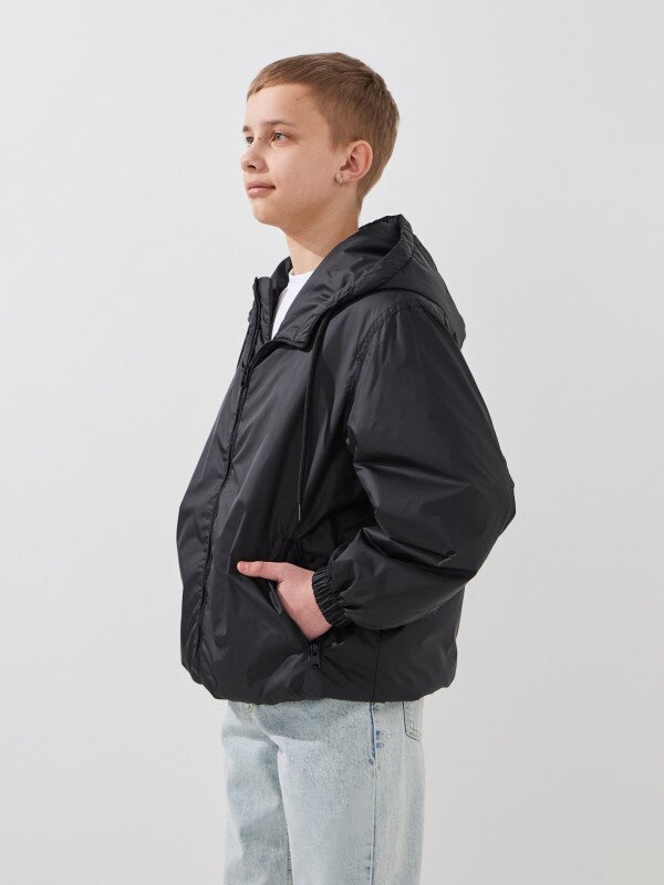 Куртка для хлопчика LAWA BBC02345 146 см Чорний shop (2000999551314)  Фото №5