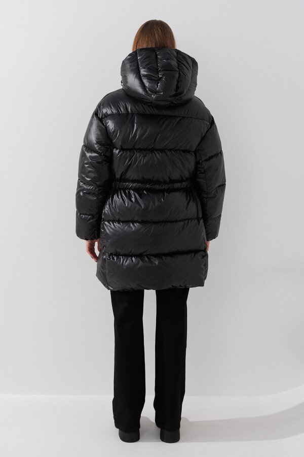 Куртка однотонна жіноча LAWA WBC02421 L Чорний shop (2000990913241)  Фото №4