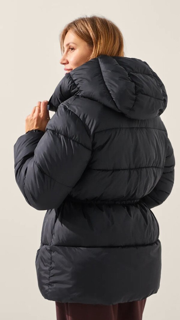 Куртка однотонна жіноча LAWA WBC02480 2XL Чорний shop (2888000016058)  Фото №5