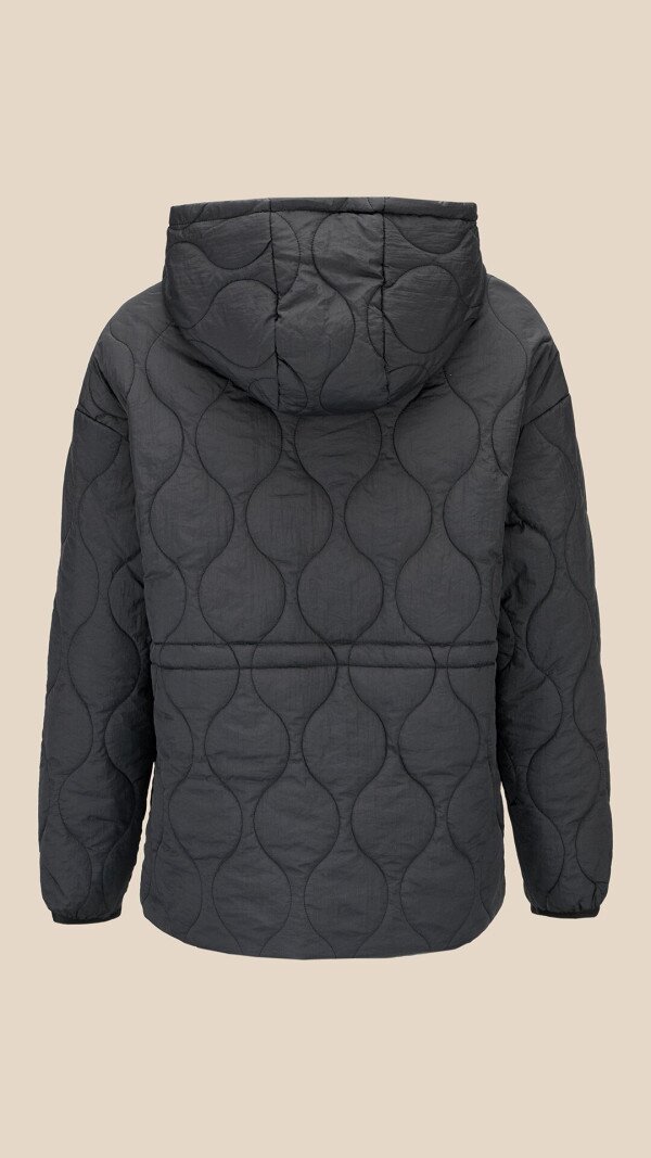 Куртка однотонна жіноча LAWA WBC02487 2XL Чорний shop (2000999466748)  Фото №3