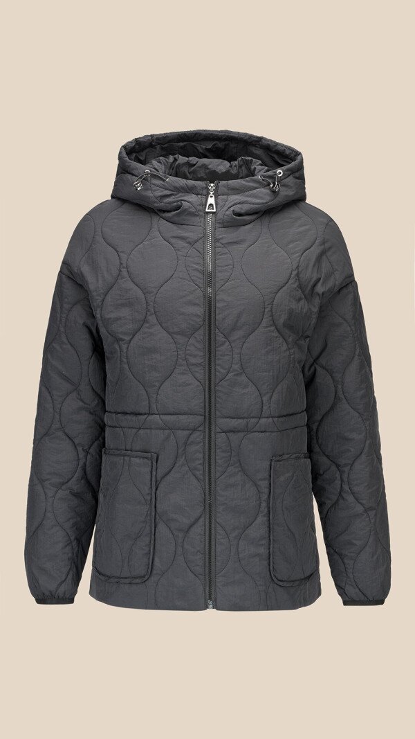 Куртка однотонна жіноча LAWA WBC02487 S Чорний shop (2000999466670)  Фото №7