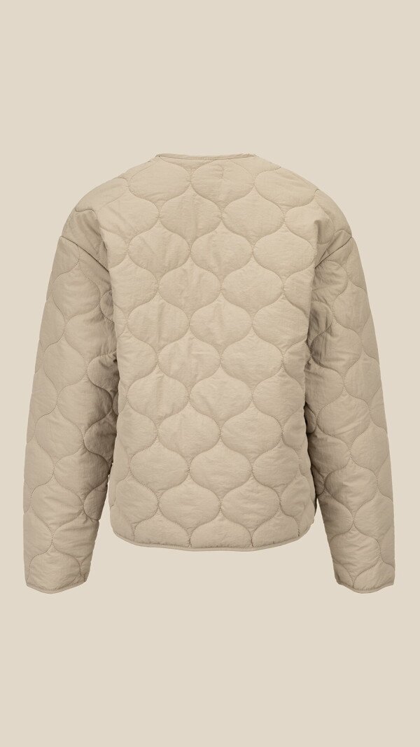 Куртка однотонна жіноча LAWA WBC02500 L Бежевий shop (2000999458620)  Фото №3