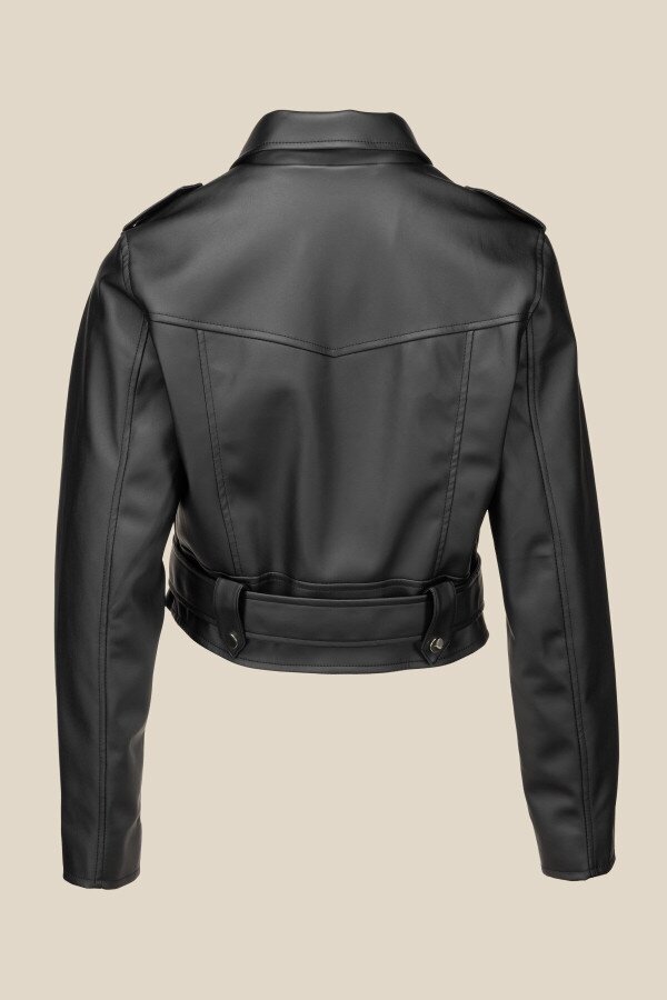 Куртка однотонна жіноча LAWA WBC02412 L Чорний shop (2000990753410)  Фото №10