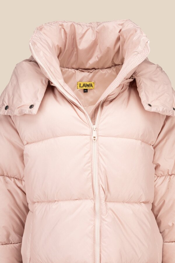 Куртка однотонна жіноча LAWA WBC02422 M/L Бежевий shop (2000990806574)  Фото №7