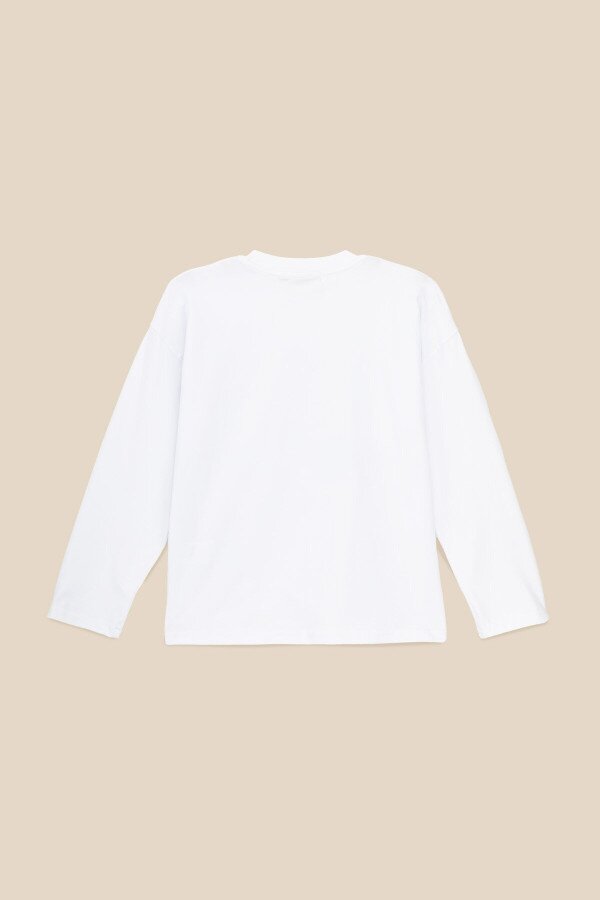 Лонгслів з принтом для хлопчика LAWA P-BB02308 128 см Білий shop (2000991042636)  Фото №11
