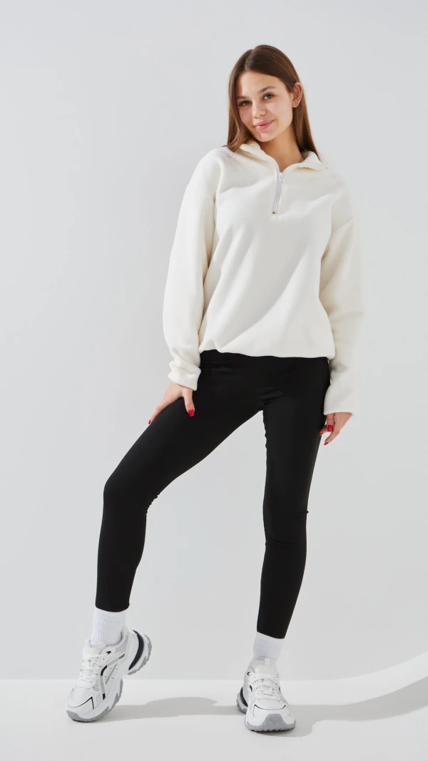 Лосини трикотажні однотонні жіночі LAWA WBC02476 2XL Чорний shop (2000999379635)  Фото №2
