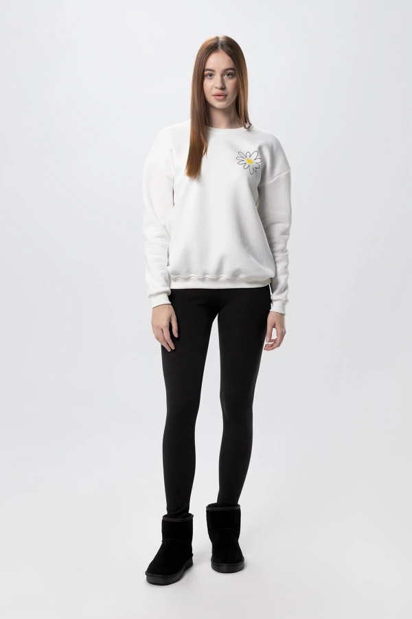 Лосини трикотажні однотонні жіночі LAWA WBC02345 2XL Чорний shop (2000990256478)  Фото №4