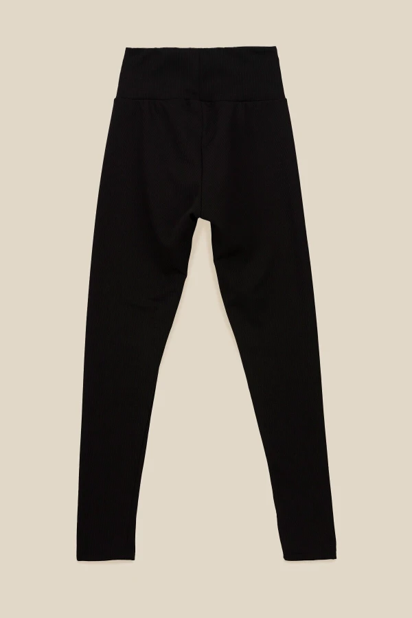 Лосини трикотажні однотонні жіночі LAWA WBC02345 2XL Чорний shop (2000990256478)  Фото №11