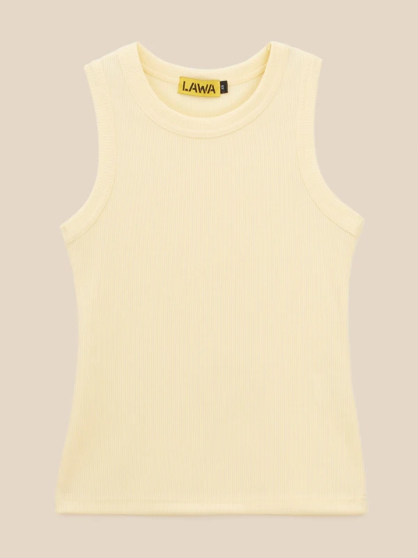 Майка однотонна жіноча LAWA WBC02305 XS Масляний shop (2000999610141)  Фото №4