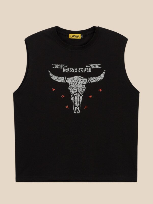 Майка з принтом чоловіча LAWA P-MB02386 M Чорний shop (2000999664168)  Фото №1