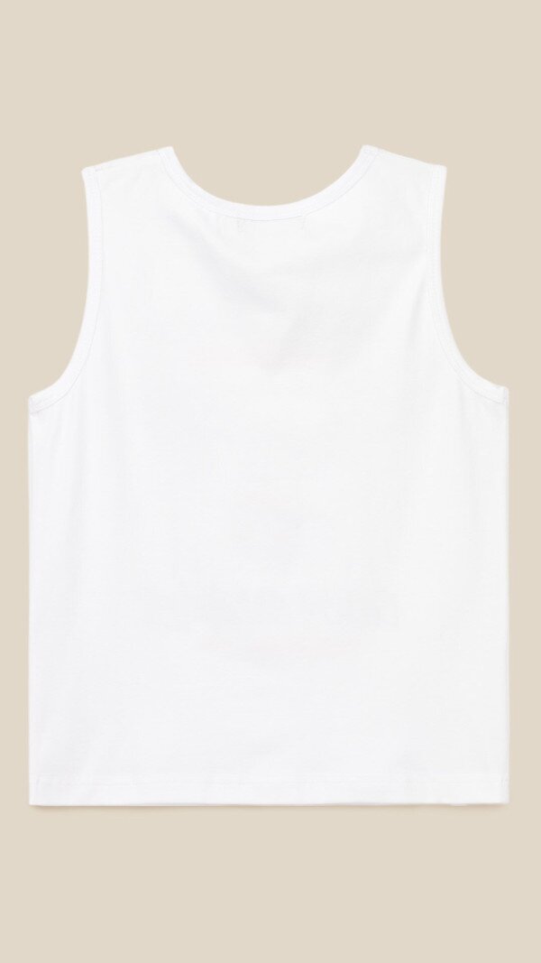 Майка з принтом для хлопчика LAWA P-BB02319 158 см Білий shop (2000999239779)  Фото №7