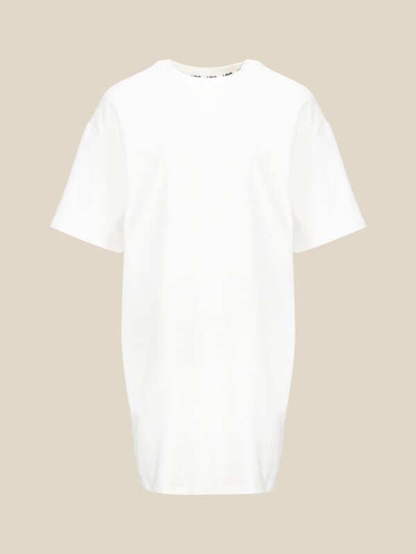 Сукня однотонна жіноча LAWA WBC02308 L Молочний shop (2000990596574)  Фото №6