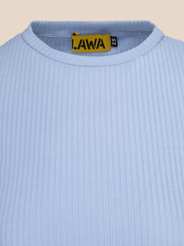 Сукня однотонна жіноча LAWA WBC02371 2XL Блакитний shop (2000999170416)  Фото №6