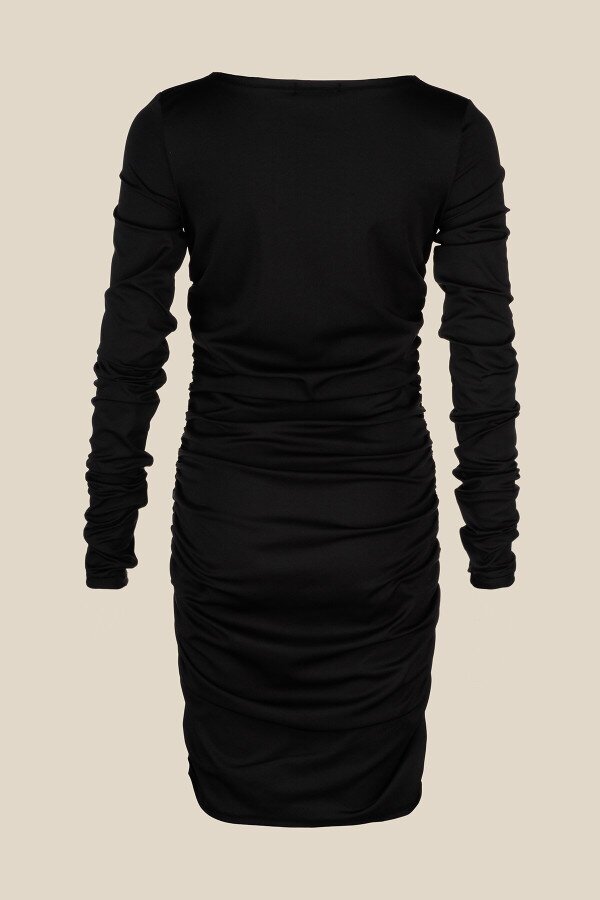 Сукня однотонна жіноча LAWA WTC02427 M Чорний shop (2000990927439)  Фото №7
