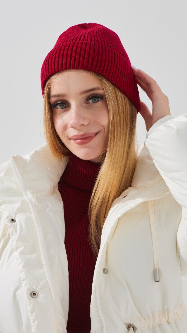 Шапка дитяча унісекс LAWA KBA02301 One Size Бордовий shop (2888000018373)  Фото №0