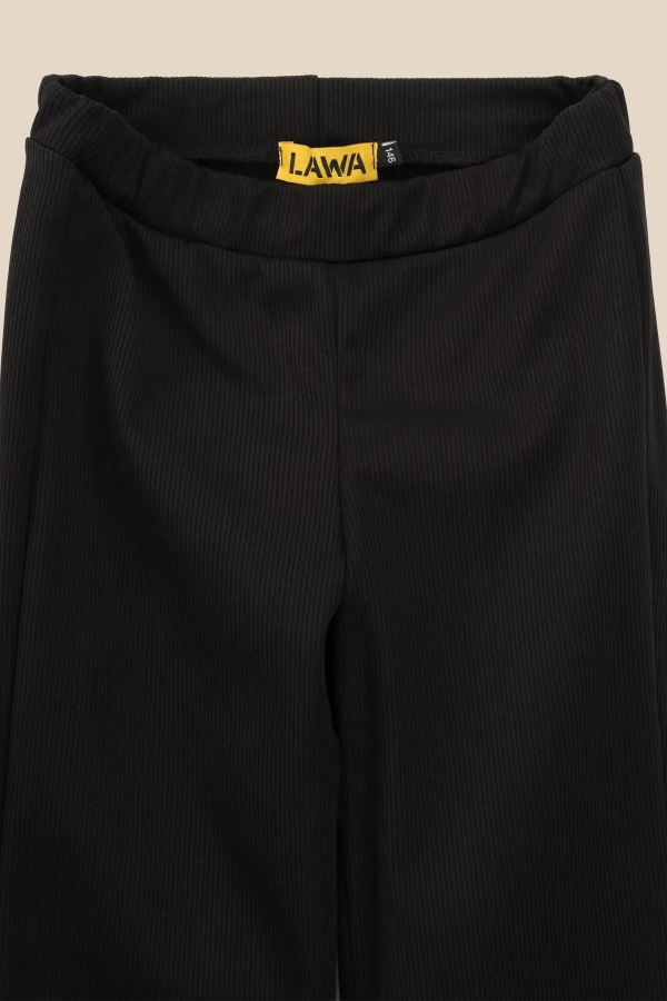 Штани кльош однотонні для дівчинки LAWA GBC02317 134 см Чорний shop (2000990848482)  Фото №6