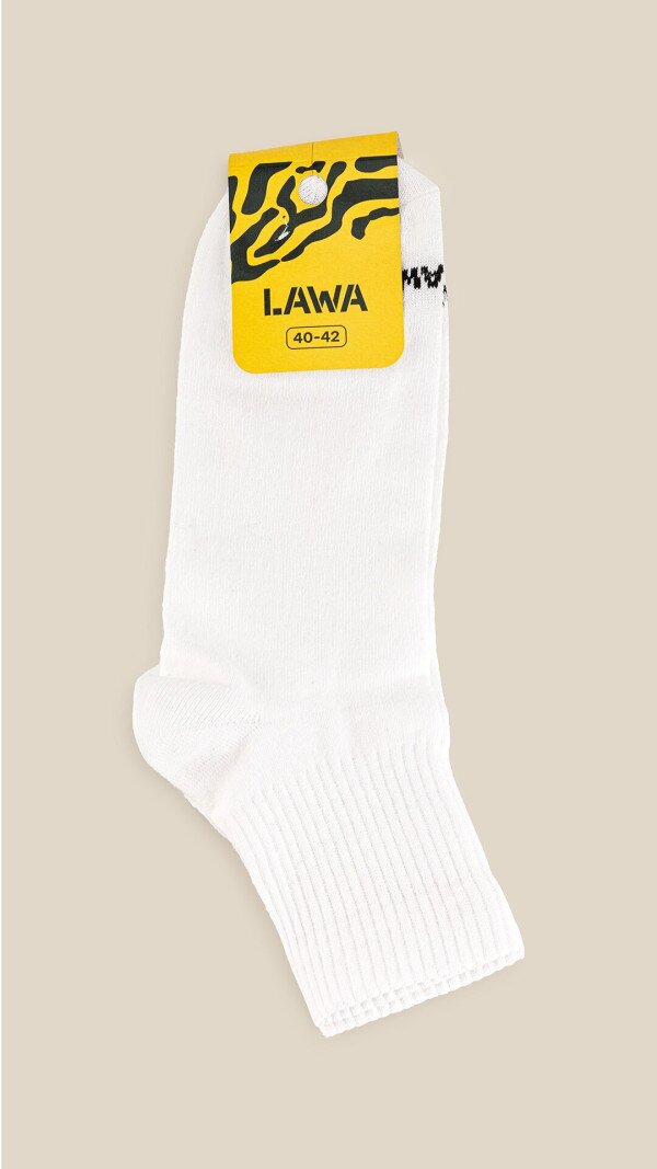 Шкарпетки чоловічі LAWA MBA02301 27-29 Білий shop (2888000017628)  Фото №4