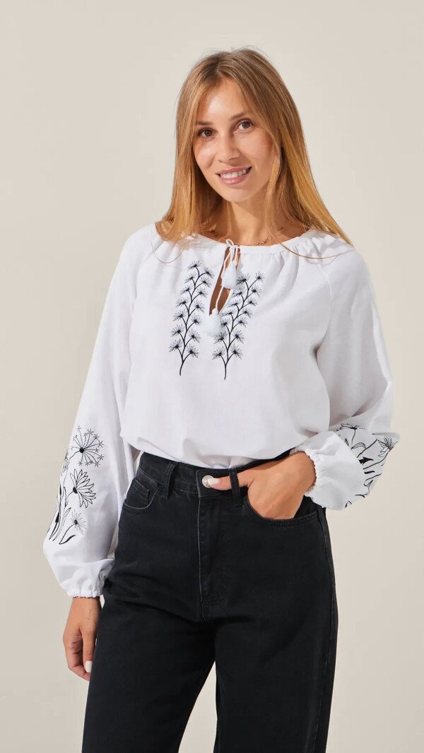 Сорочка вишиванка жіноча LAWA E-WB02323 XS Білий shop (2888000012685)  Фото №0