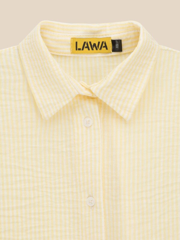 Сорочка з візерунком жіноча LAWA K-WTC02314 2XL Масляний shop (2000999663857)  Фото №7