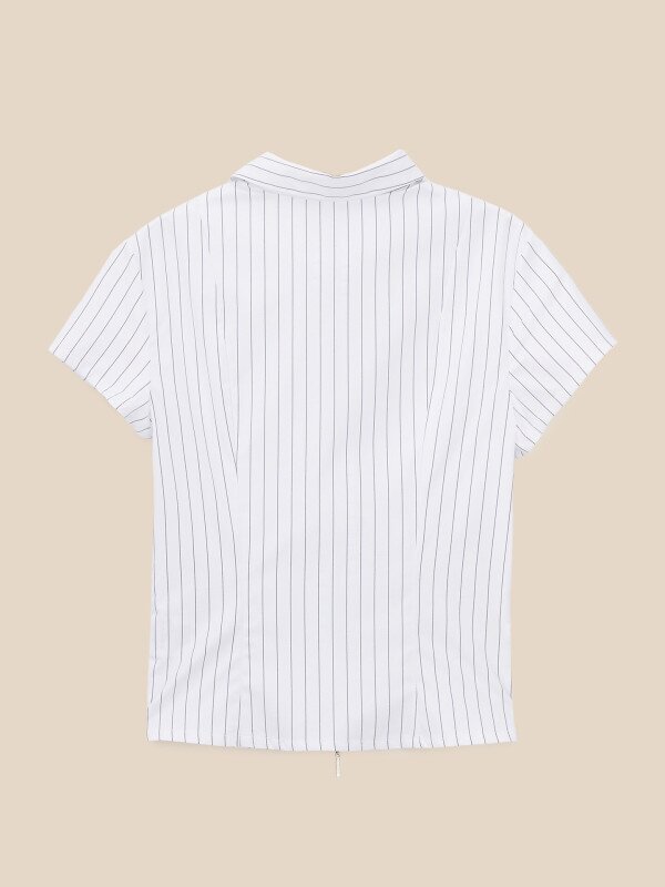 Сорочка з візерунком жіноча LAWA WTC02481 L Білий shop (2000999642791)  Фото №8