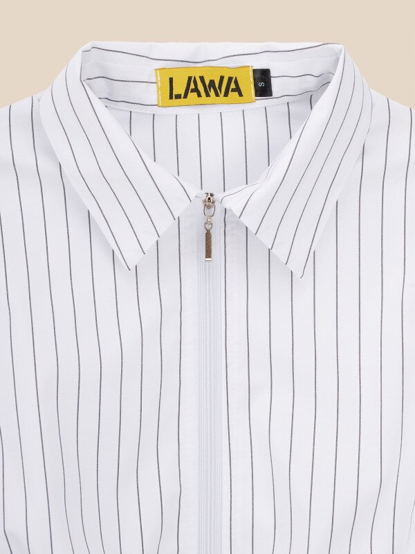 Сорочка з візерунком жіноча LAWA WTC02481 S Білий shop (2000999642777)  Фото №6